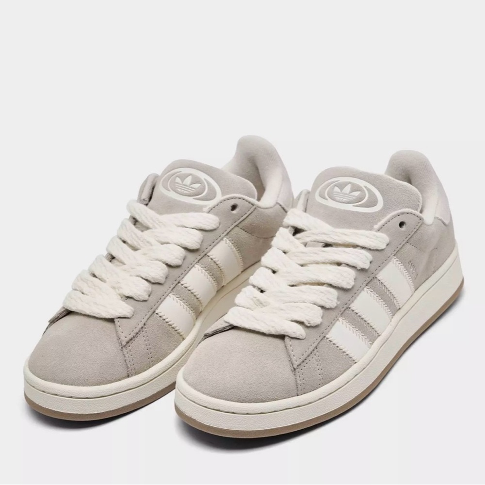 Women’s Adidas Suede (Wonder White/Wonder Beige/White) ORIGINALS CAMPUS 00S